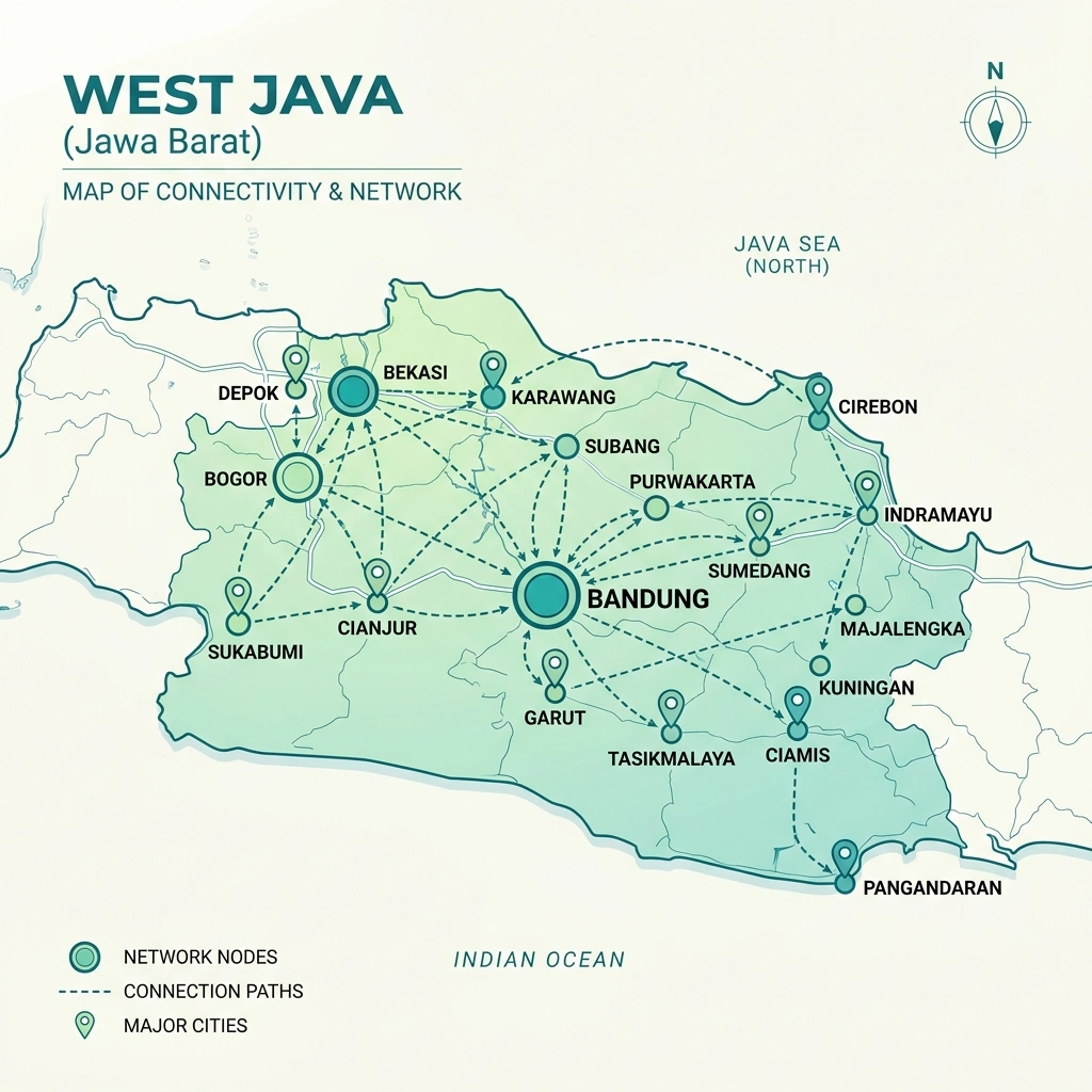 West Java Map